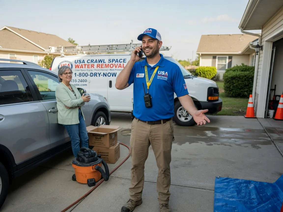 Crawl Space Water Removal Pierpont, OH FAQs